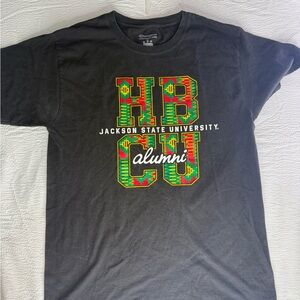 Jackson State University HBCU Alumni Black Graphic T-Shirt